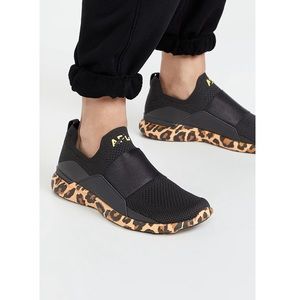 APL TechBloom Bliss Sneakers in Black/Leopard